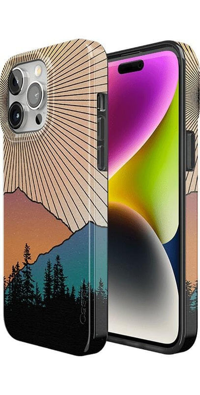 Golden Hour | Mountain Sunset Case iPhone Case get.casely 