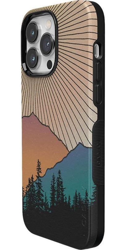 Golden Hour | Mountain Sunset Case iPhone Case get.casely