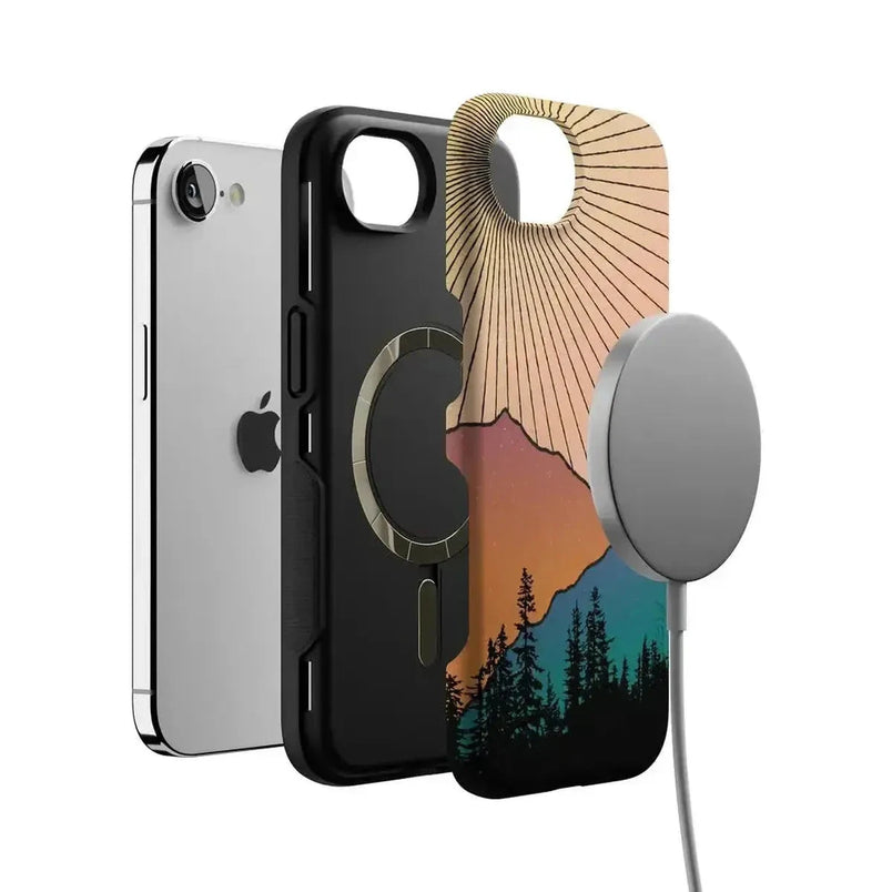 Golden Hour | Mountain Sunset Case iPhone Case get.casely 