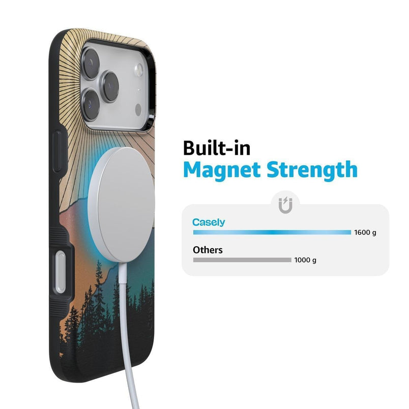 Golden Hour | Mountain Sunset Case iPhone Case get.casely 