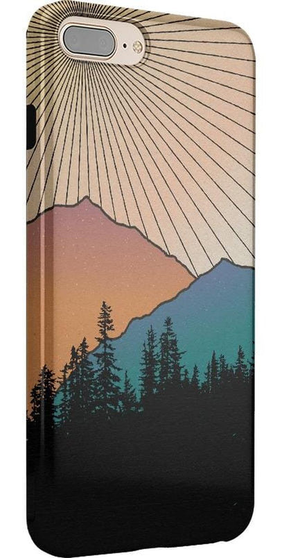 Golden Hour | Mountain Sunset Case iPhone Case get.casely