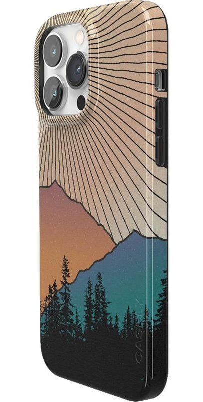 Golden Hour | Mountain Sunset Case iPhone Case get.casely