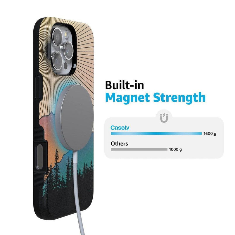 Golden Hour | Mountain Sunset Case iPhone Case get.casely 