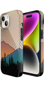 Golden Hour | Mountain Sunset Case iPhone Case get.casely 