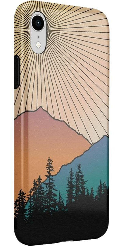 Golden Hour | Mountain Sunset Case iPhone Case get.casely
