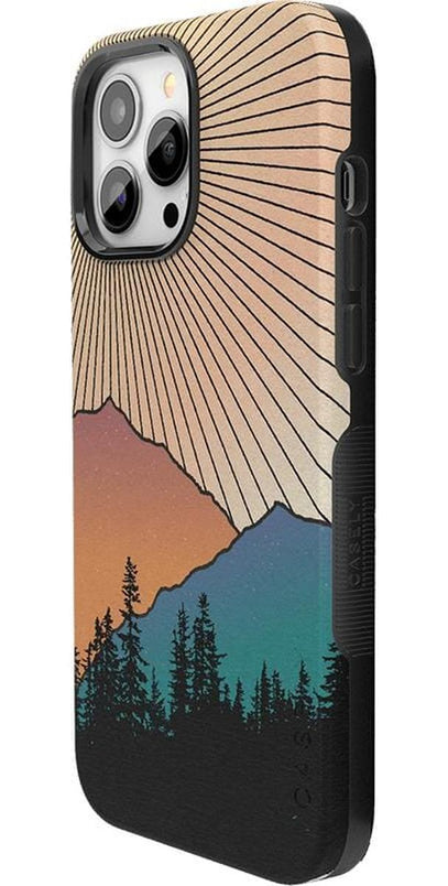 Golden Hour | Mountain Sunset Case iPhone Case get.casely