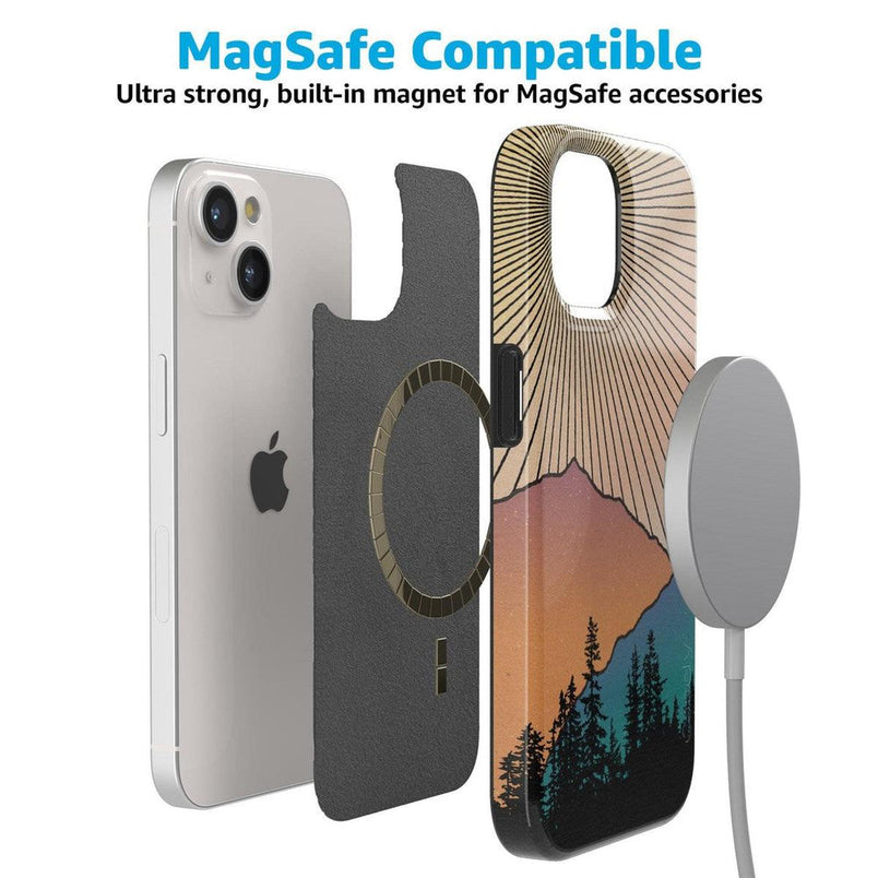 Golden Hour | Mountain Sunset Case iPhone Case get.casely 