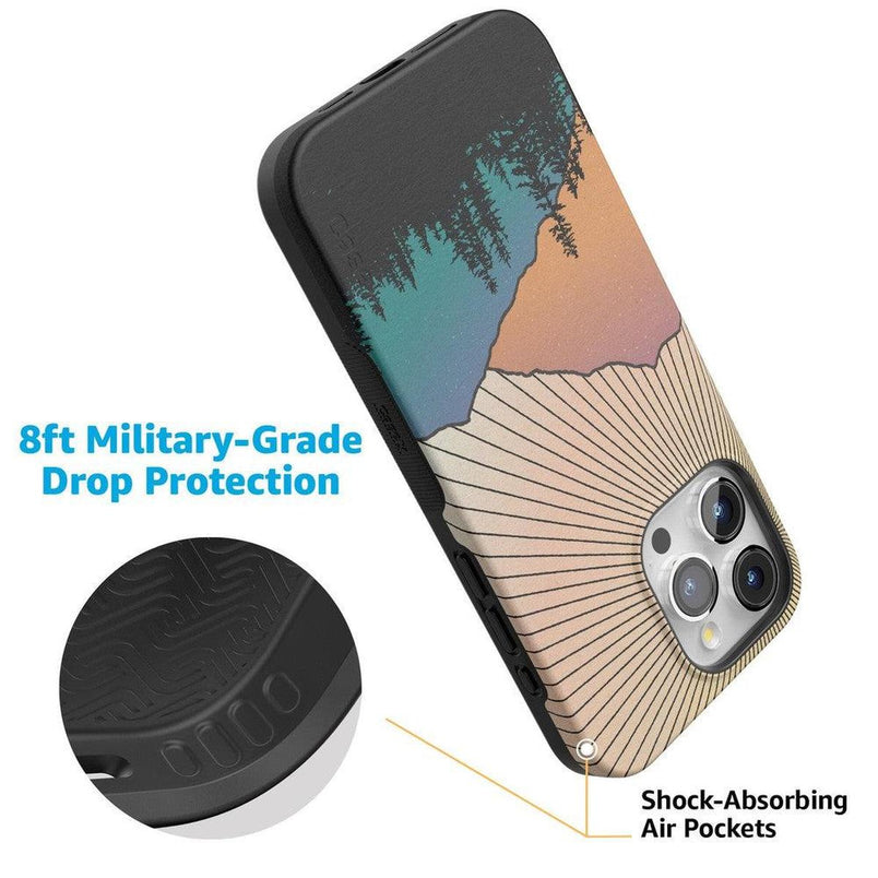 Golden Hour | Mountain Sunset Case iPhone Case get.casely 