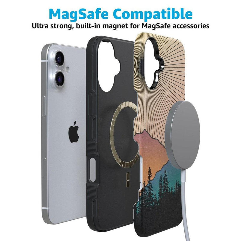 Golden Hour | Mountain Sunset Case iPhone Case get.casely 