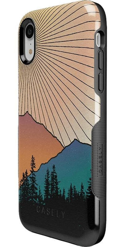 Golden Hour | Mountain Sunset Case iPhone Case get.casely