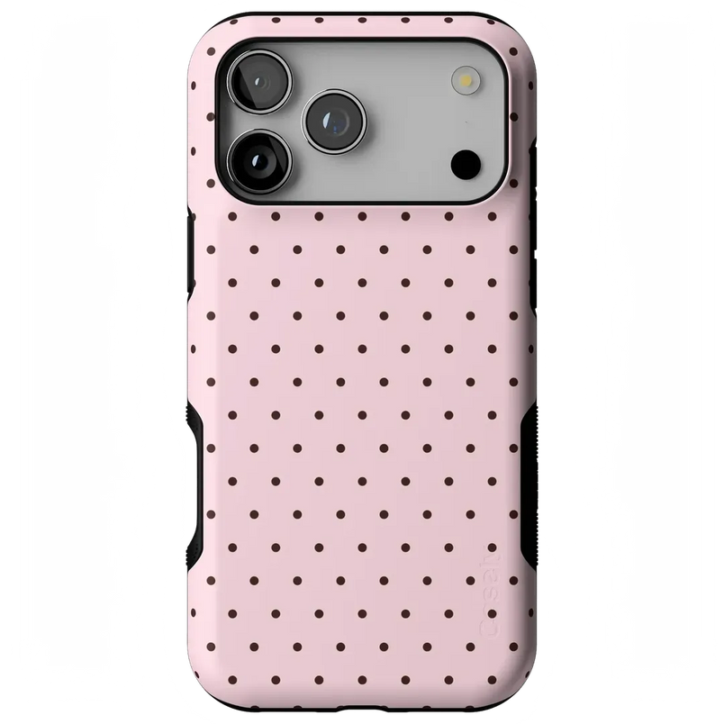 On the Dot | Pink Polka Dot Case