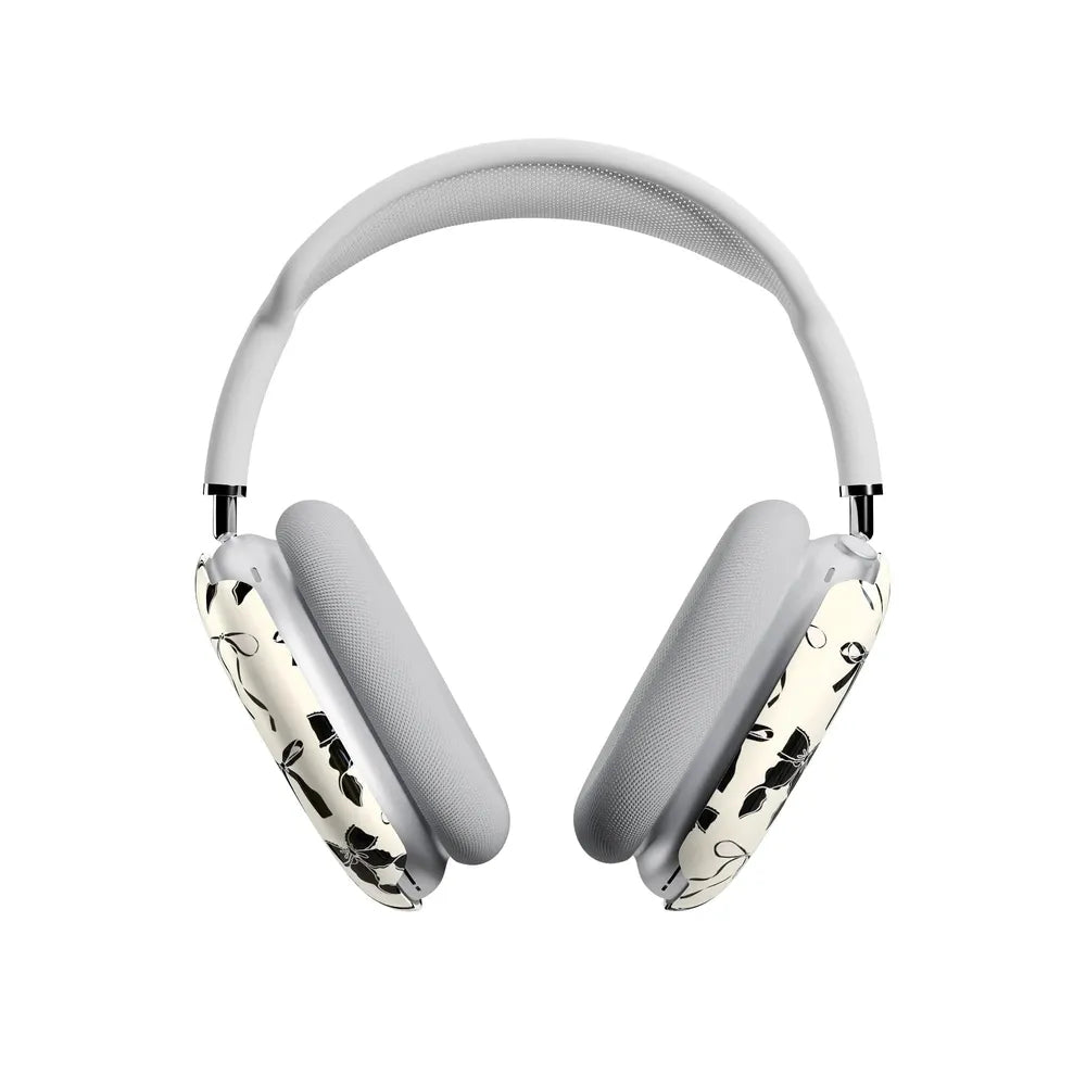 Goth Girlie Black Bows AirPods Max Case