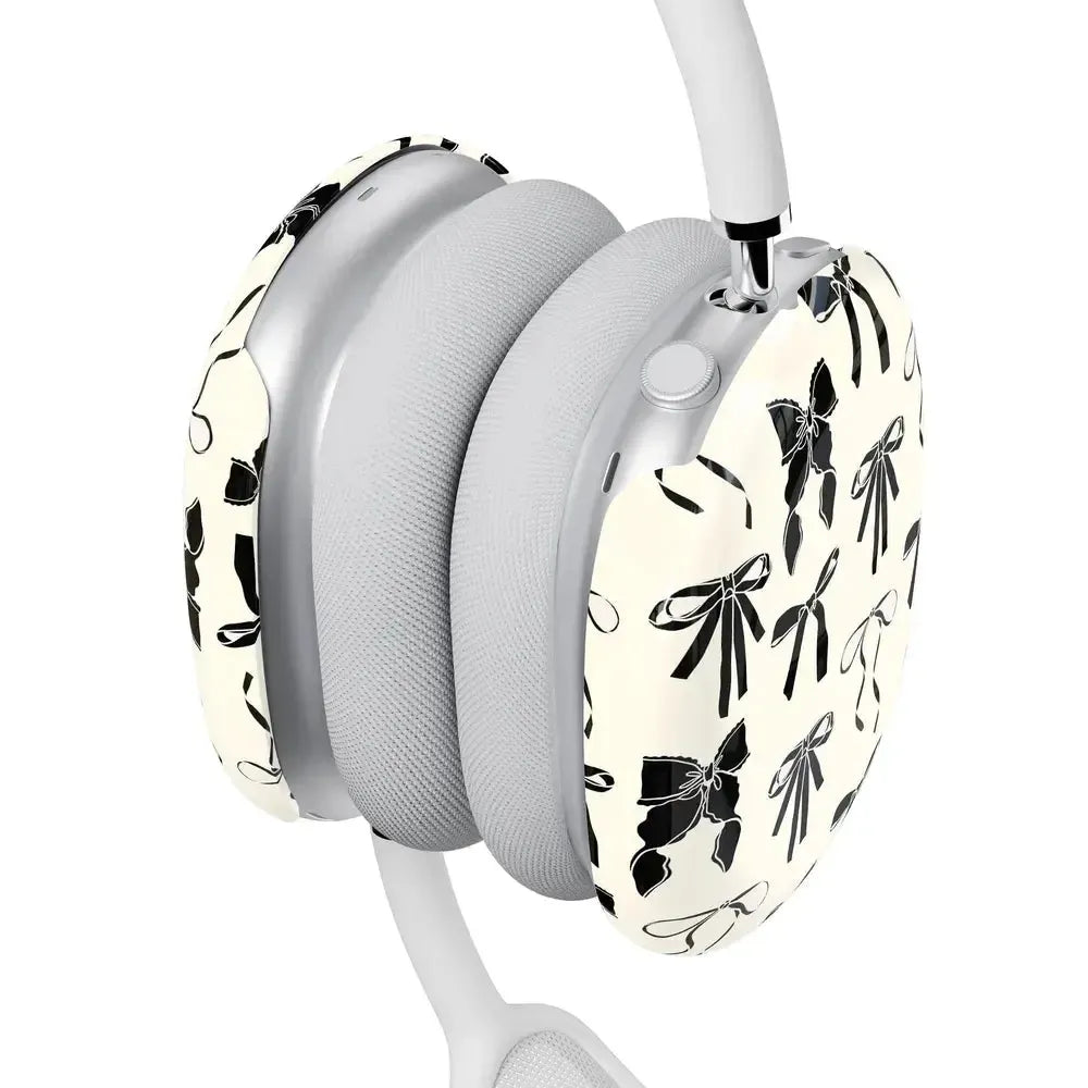 Goth Girlie Black Bows AirPods Max Case - Thumbnail 4