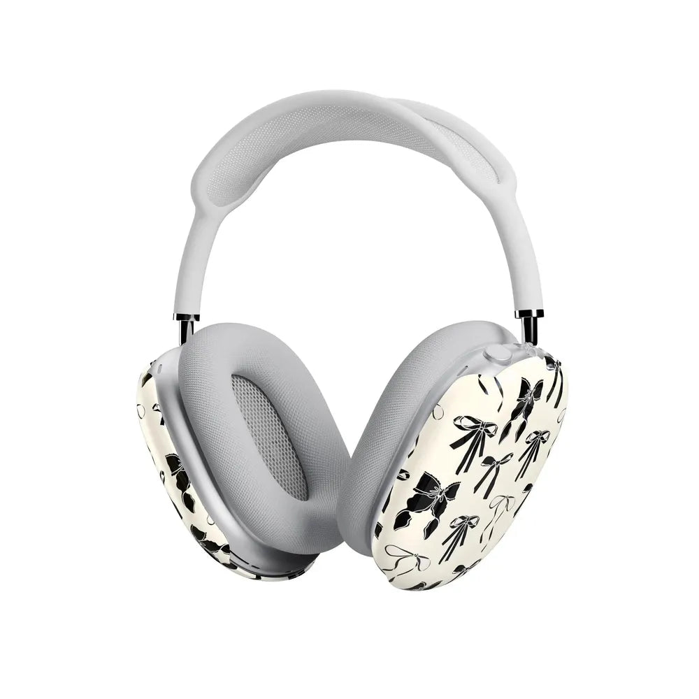 Goth Girlie Black Bows AirPods Max Case - Thumbnail 5