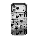 Goth Girlie | Black Bows Case Phone Case get.casely Align Reflect + MagSafe® iPhone 17 Pro Max 