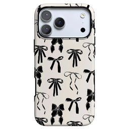 Goth Girlie | Black Bows Case Phone Case get.casely Bold + MagSafe® iPhone 18 Pro Max 