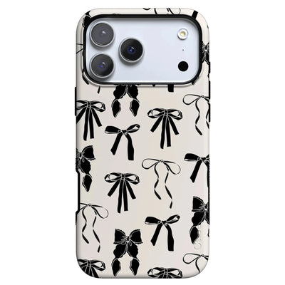 Goth Girlie | Black Bows Case Phone Case get.casely Bold + MagSafe® iPhone 18 Pro Max 