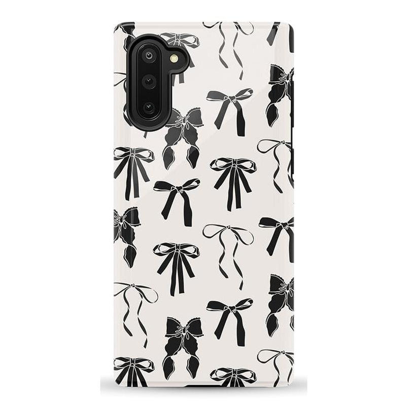Goth Girlie | Black Bows Case Phone Case Casetry Essential Galaxy Note 10