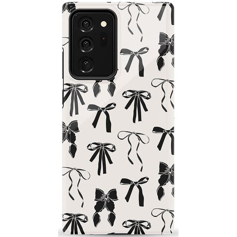 Goth Girlie | Black Bows Case Phone Case Casetry Essential Galaxy Note 20 Ultra