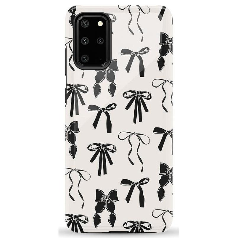 Goth Girlie | Black Bows Case Phone Case Casetry Essential Galaxy S20 Plus