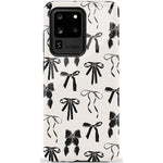 Goth Girlie | Black Bows Case Phone Case Casetry Essential Galaxy S20 Ultra