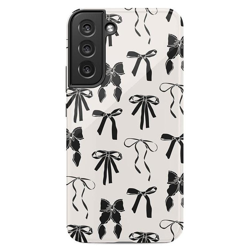 Goth Girlie | Black Bows Case Phone Case Casetry Essential Galaxy S22 Plus