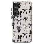 Goth Girlie | Black Bows Case Phone Case Casetry Essential Galaxy S23 Plus