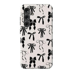 Goth Girlie | Black Bows Case Phone Case Casetry Essential Galaxy S24