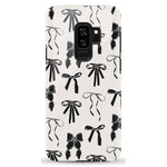Goth Girlie | Black Bows Case Phone Case Casetry Essential Galaxy S9 Plus