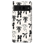 Goth Girlie | Black Bows Case Phone Case Casetry Essential Google Pixel 7 Pro