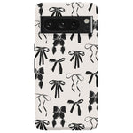 Goth Girlie | Black Bows Case Phone Case Casetry Essential Google Pixel 8 Pro