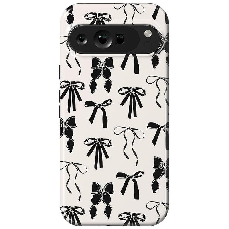 Goth Girlie | Black Bows Case Phone Case Casetry Essential Google Pixel 9 Pro XL