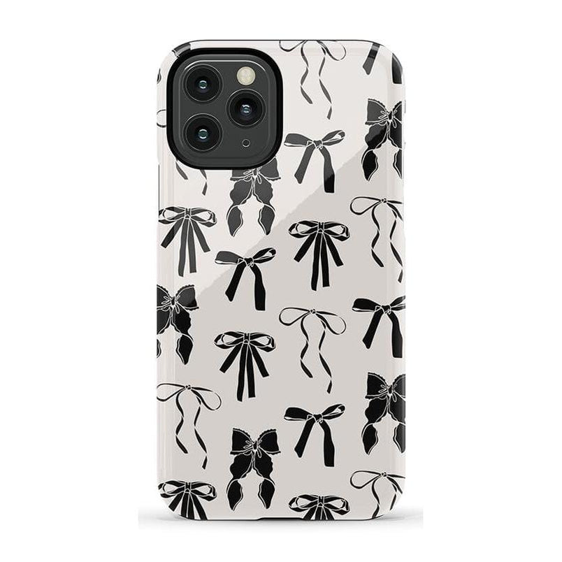 Goth Girlie | Black Bows Case Phone Case Casetry Essential iPhone 11 Pro