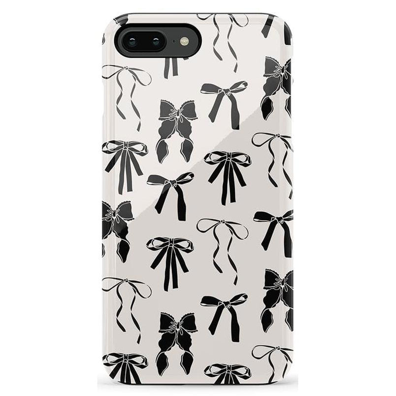 Goth Girlie | Black Bows Case Phone Case Casetry Essential iPhone 6/7/8 Plus