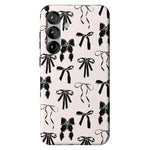 Goth Girlie | Black Bows Case Phone Case Casetry Essential + MagSafe® Galaxy S25 Plus