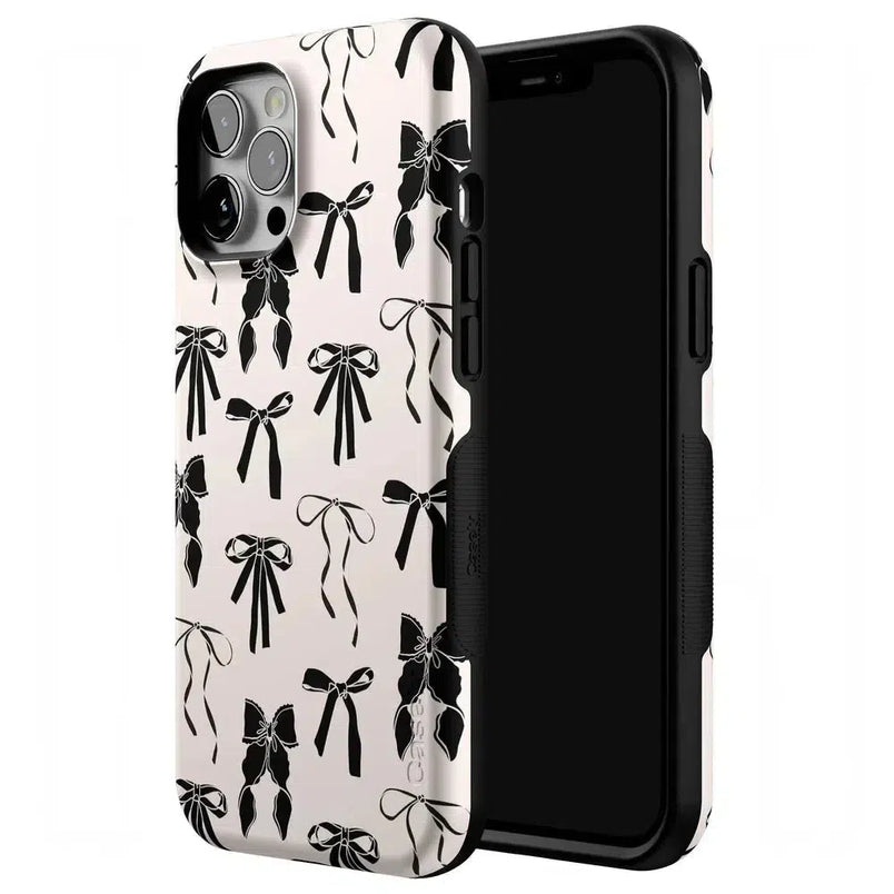 Goth Girlie | Black Bows Case Phone Case Casetry 