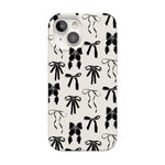 Goth Girlie | Black Bows Case Phone Case Casetry 