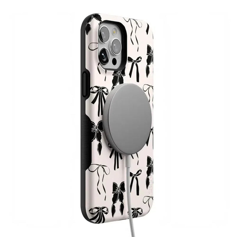 Goth Girlie | Black Bows Case Phone Case Casetry 