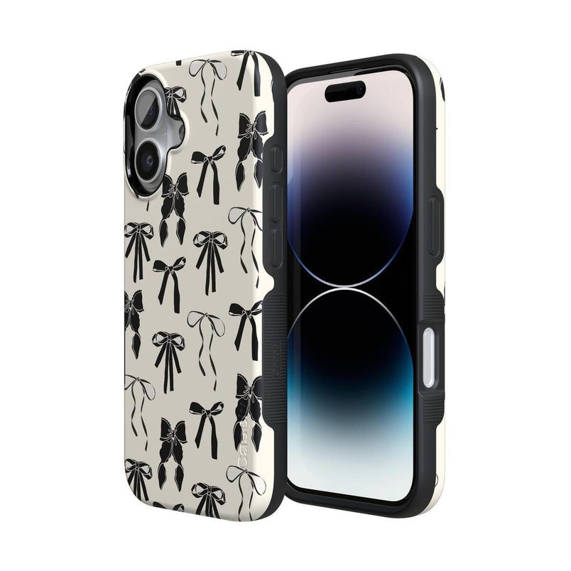 Goth Girlie | Black Bows Case Phone Case Casetry 