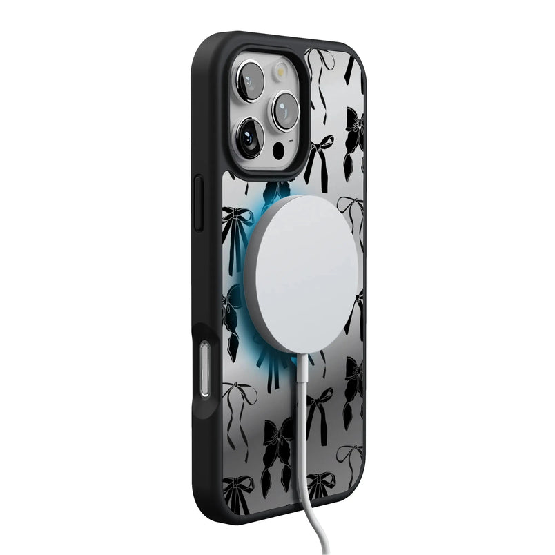 Goth Girlie | Black Bows Case Phone Case get.casely 
