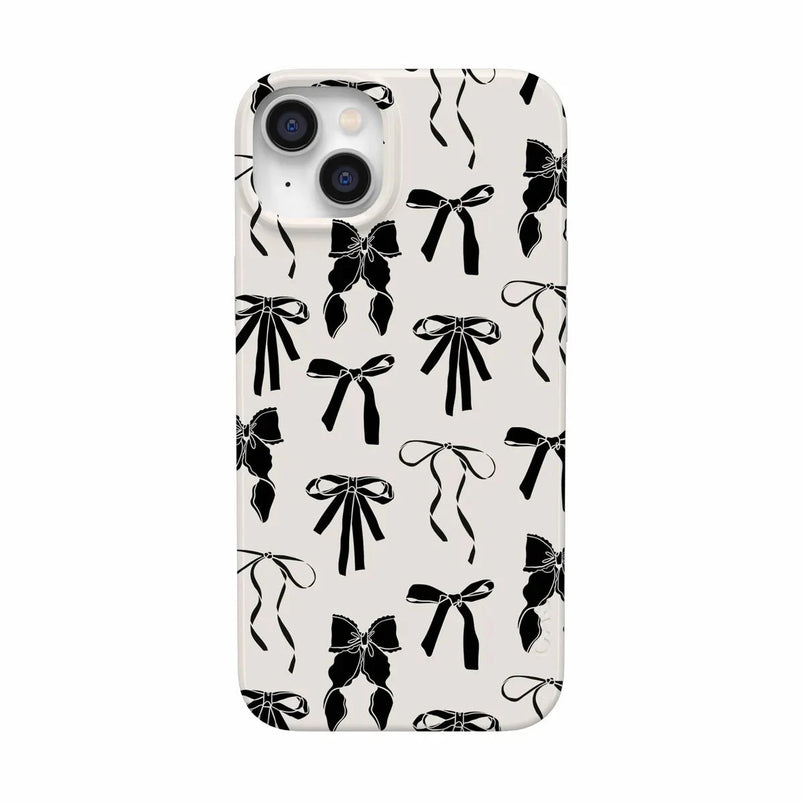 Goth Girlie | Black Bows Case Phone Case Casetry 