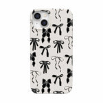 Goth Girlie | Black Bows Case Phone Case Casetry 