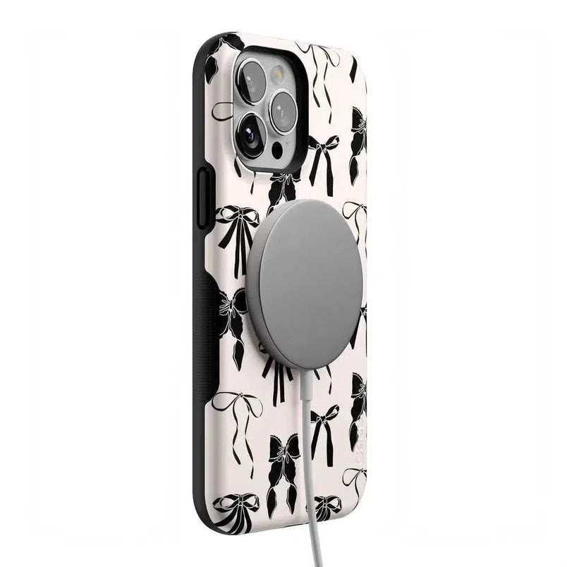 Goth Girlie | Black Bows Case Phone Case Casetry 