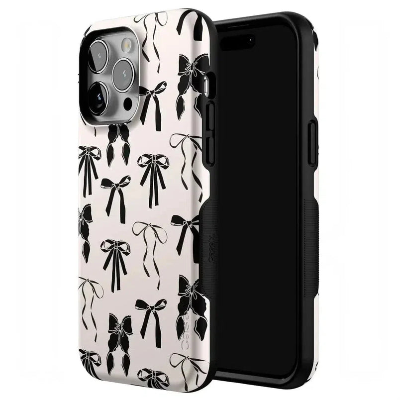 Goth Girlie | Black Bows Case Phone Case Casetry 
