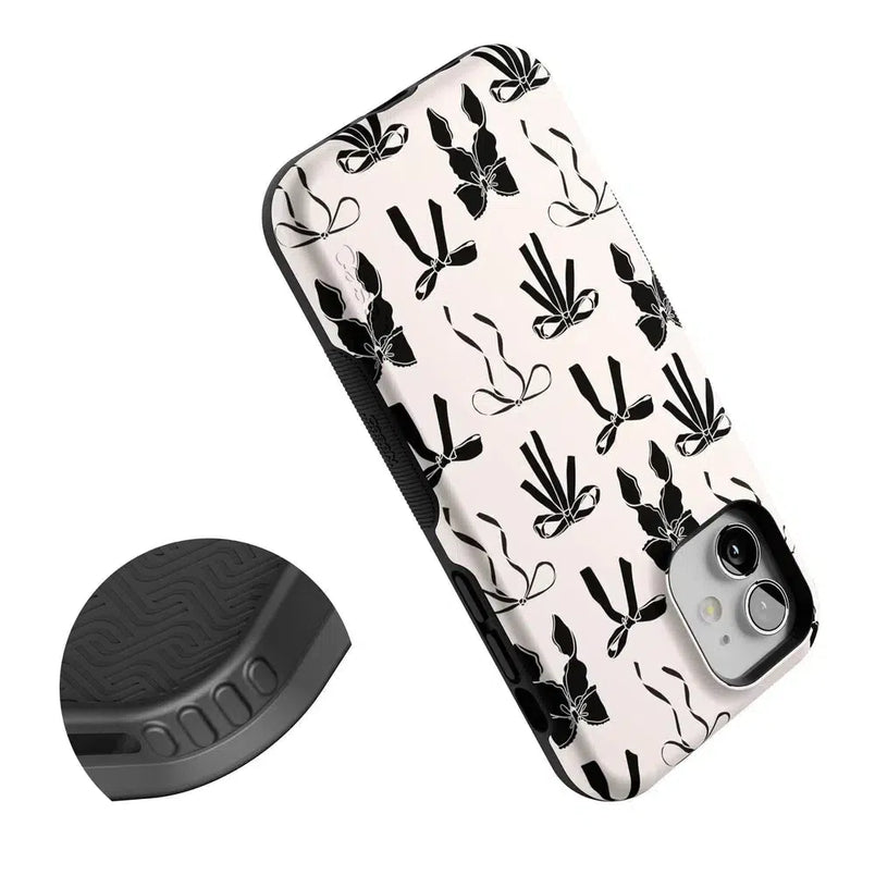 Goth Girlie | Black Bows Case Phone Case Casetry 