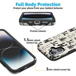 Goth Girlie | Black Bows Case Phone Case Casetry 