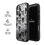 Goth Girlie | Black Bows Case Phone Case get.casely 