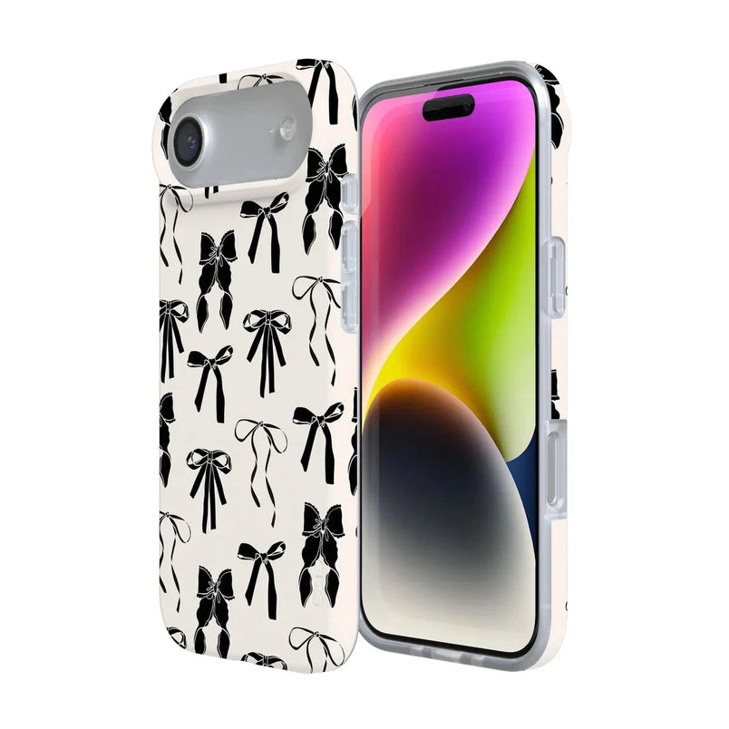 Goth Girlie | Black Bows Case Phone Case Casetry 