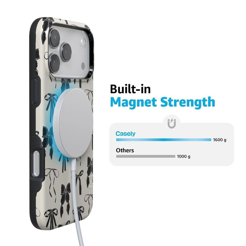 Goth Girlie | Black Bows Case Phone Case Casetry 