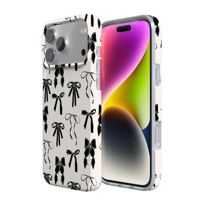 Goth Girlie | Black Bows Case Phone Case Casetry 